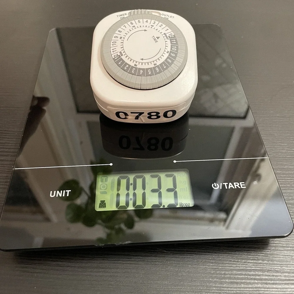 ✅Indoor 2-Outlet Daily Timer 24 On/24 Off Per Day TM09DHB Plug Outlet#️⃣0780